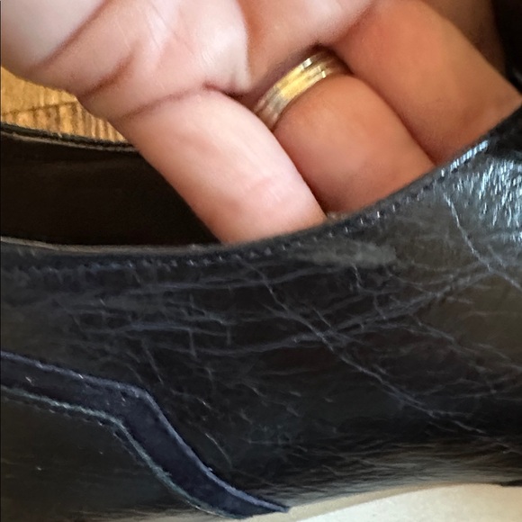 Navy Softwaves arch support platform Loafers - Picture 12 of 12